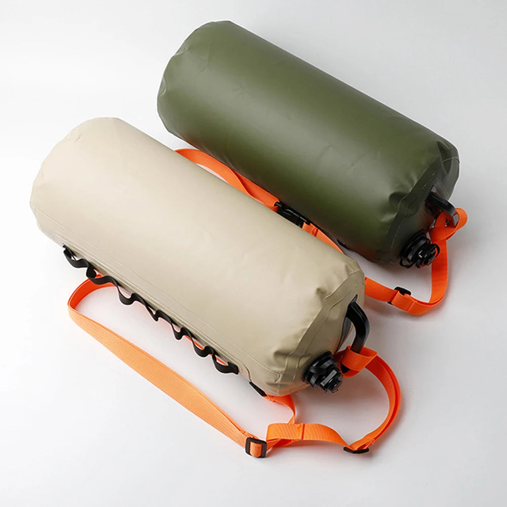 Swim Buoy Dry Bag – Waterproof Float & Kayak Weight Bag Swim Buoy Dry Bag PLUSH