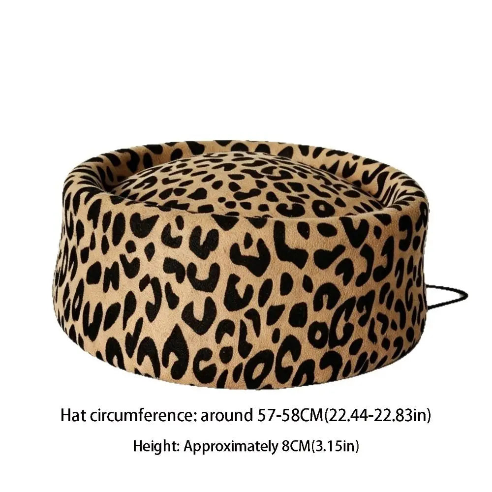 French Pillbox Beret Hat – Vintage Flat Cap for Women & Men Pillbox Beret Hat PLUSH