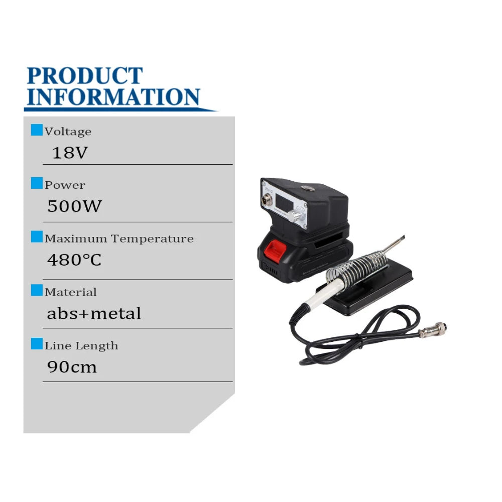 ZWINCKY T12 Wireless Soldering Station – 18V Makita Dewalt Milwaukee Soldering Station PLUSH