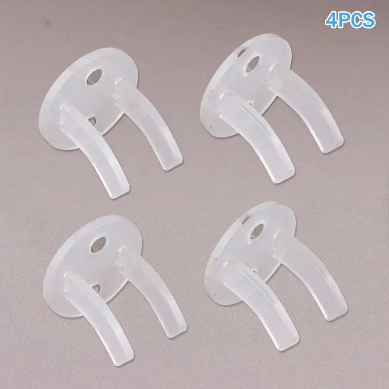 Magnetic Invisible Card Stand – Clear Acrylic Badge Display Acrylic Card Stand PLUSH 4PCS