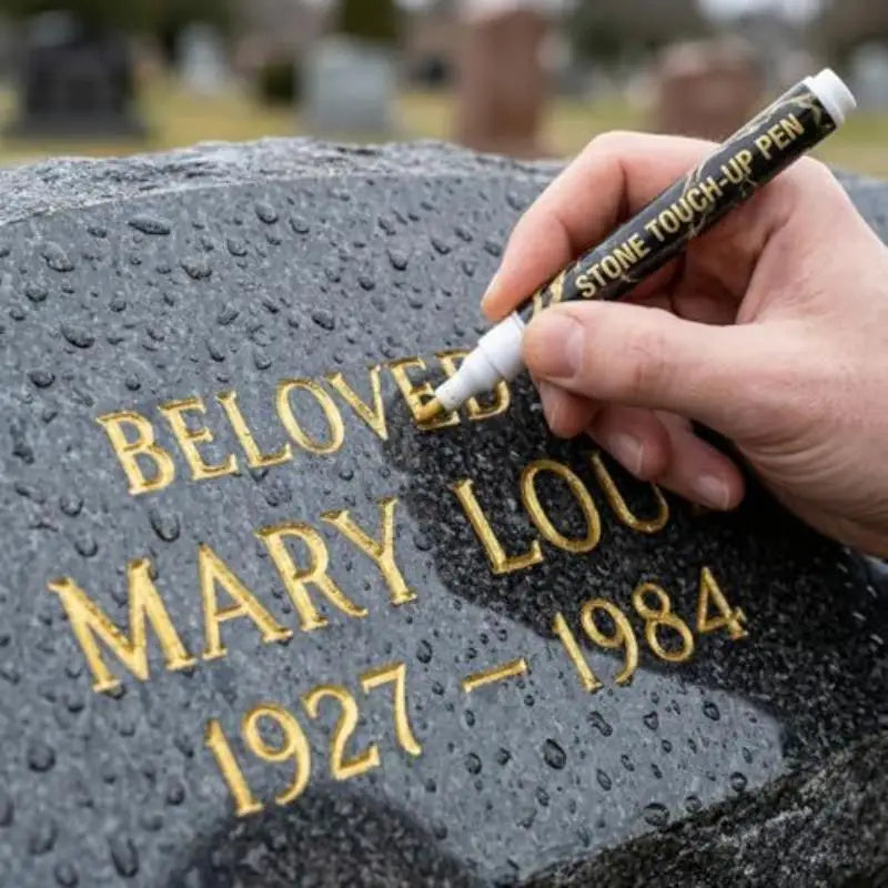 Waterproof Gravestone Marker Pen Fine Tip Oil-Based 8 Colors Gravestone Marker Pen PLUSH