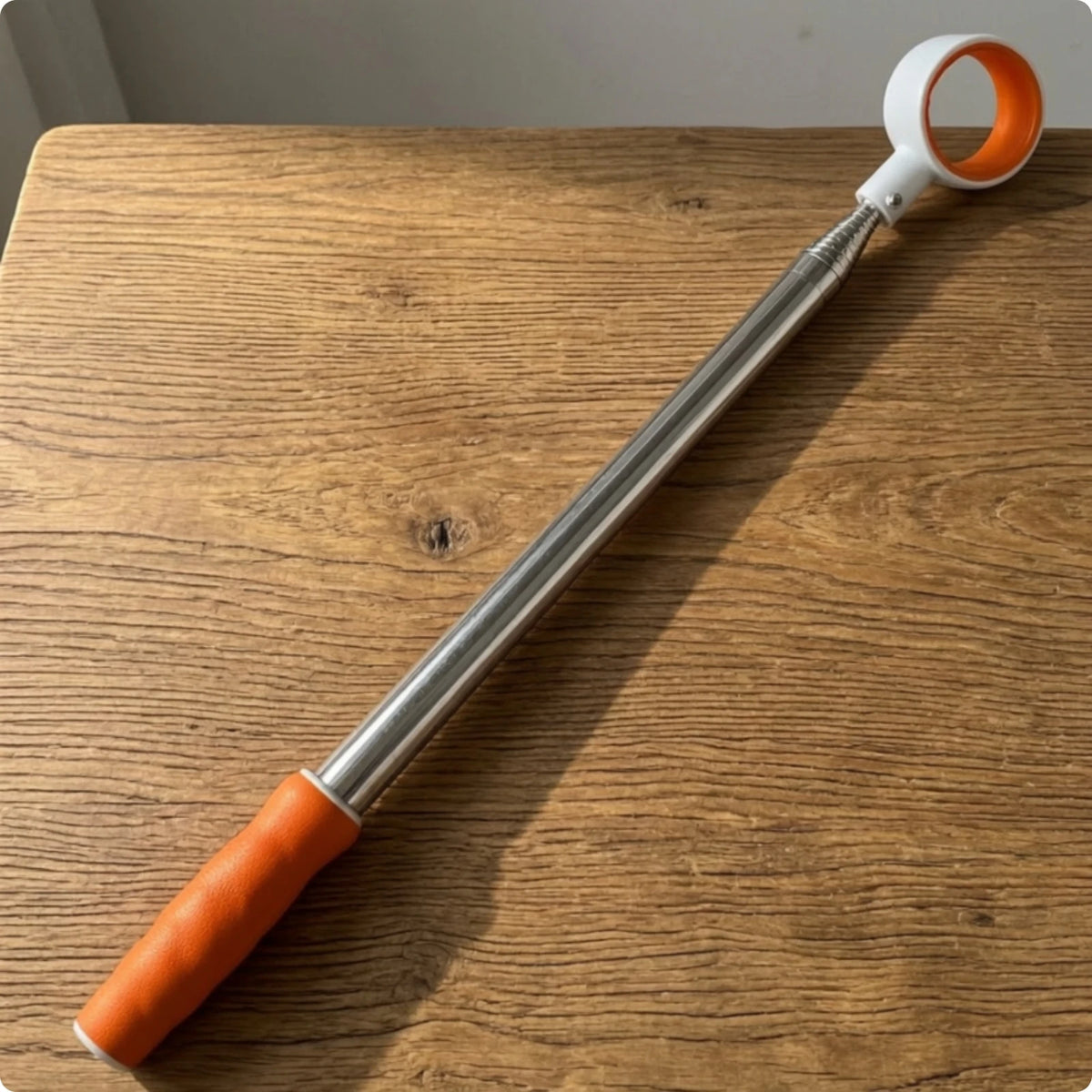 Retractable Telescopic Golf Ball Retriever – Compact Tool Golf Ball Retriever PLUSH 12 FT