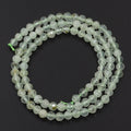 Prehnite Faceted Natural Stone Beads 2/3/4mm – DIY Jewelry Natural Stone Beads PLUSH 4mm