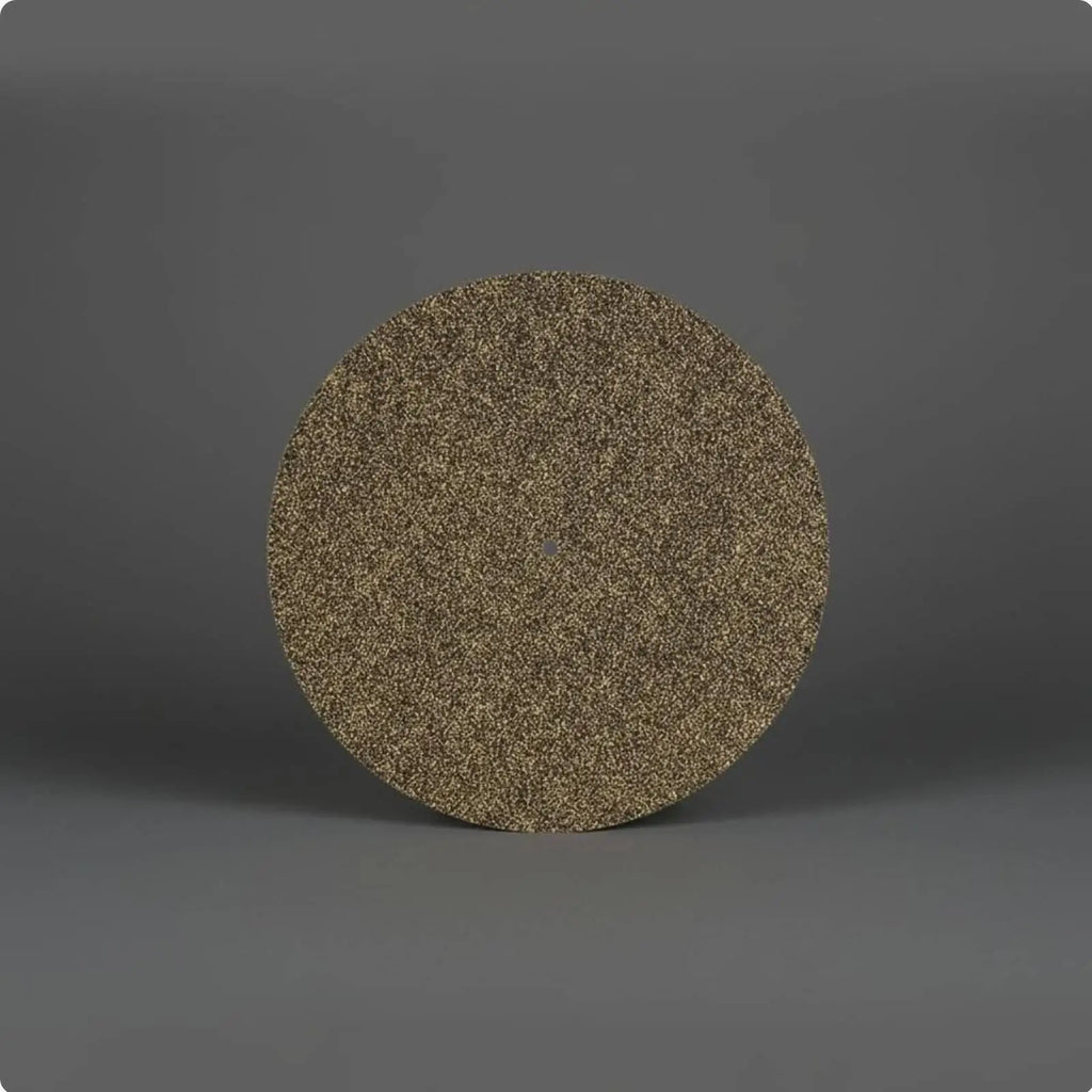 Cork Rubber Turntable Slipmat – 12" Vinyl Record Player Mat Turntable Slipmat PLUSH