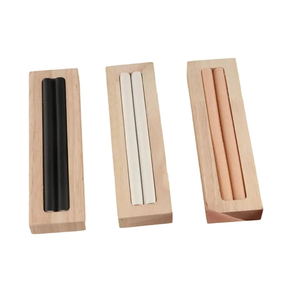 Wooden Ring Holder Display Stand – 1 Slot Ring Organizer Ring Display Stand PLUSH