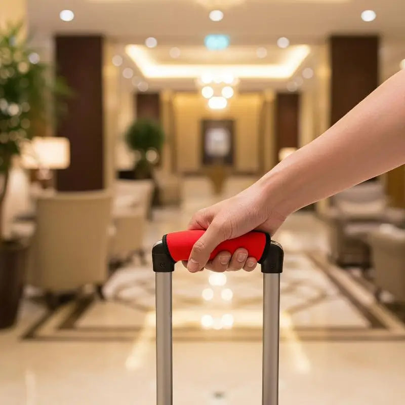 2PCS Neoprene Handle Cover – Luggage & Stroller Grip Protector Luggage Handle Cover PLUSH