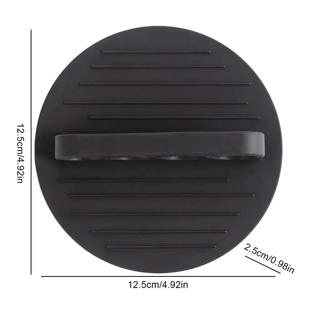 Silicone Body Scrub Brush Glove – Exfoliating Bath Scrubber Body Scrub Brush PLUSH Black
