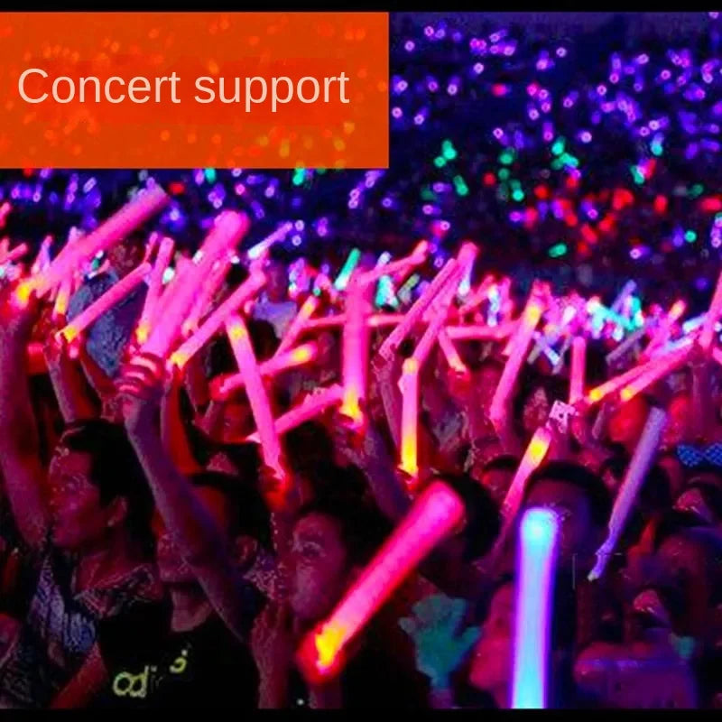 Colorful LED Glow Wands Flash Sticks for Parties & Events Party Glow Wand PLUSH