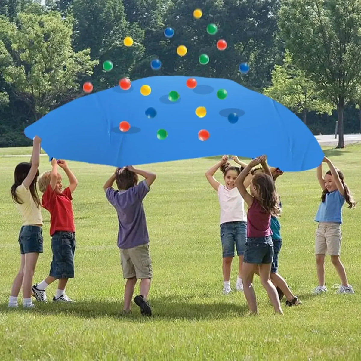 Hole Tarp Game Mat – Team Building Cooperative Group Activity Team Building Game Mat PLUSH