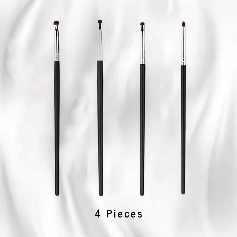 PLUSH Horse Hair Eye Detail Brush – Precision Eye Makeup Eye Makeup Brush PLUSH 4 pieces