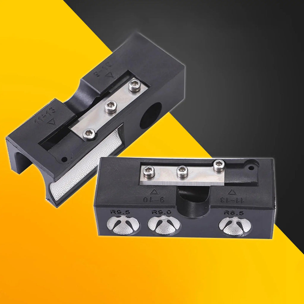 9-in-1 Pool Cue Tip Repair & Shaping Tool | Billiard Accessory Cue Tip Repair Tool PLUSH