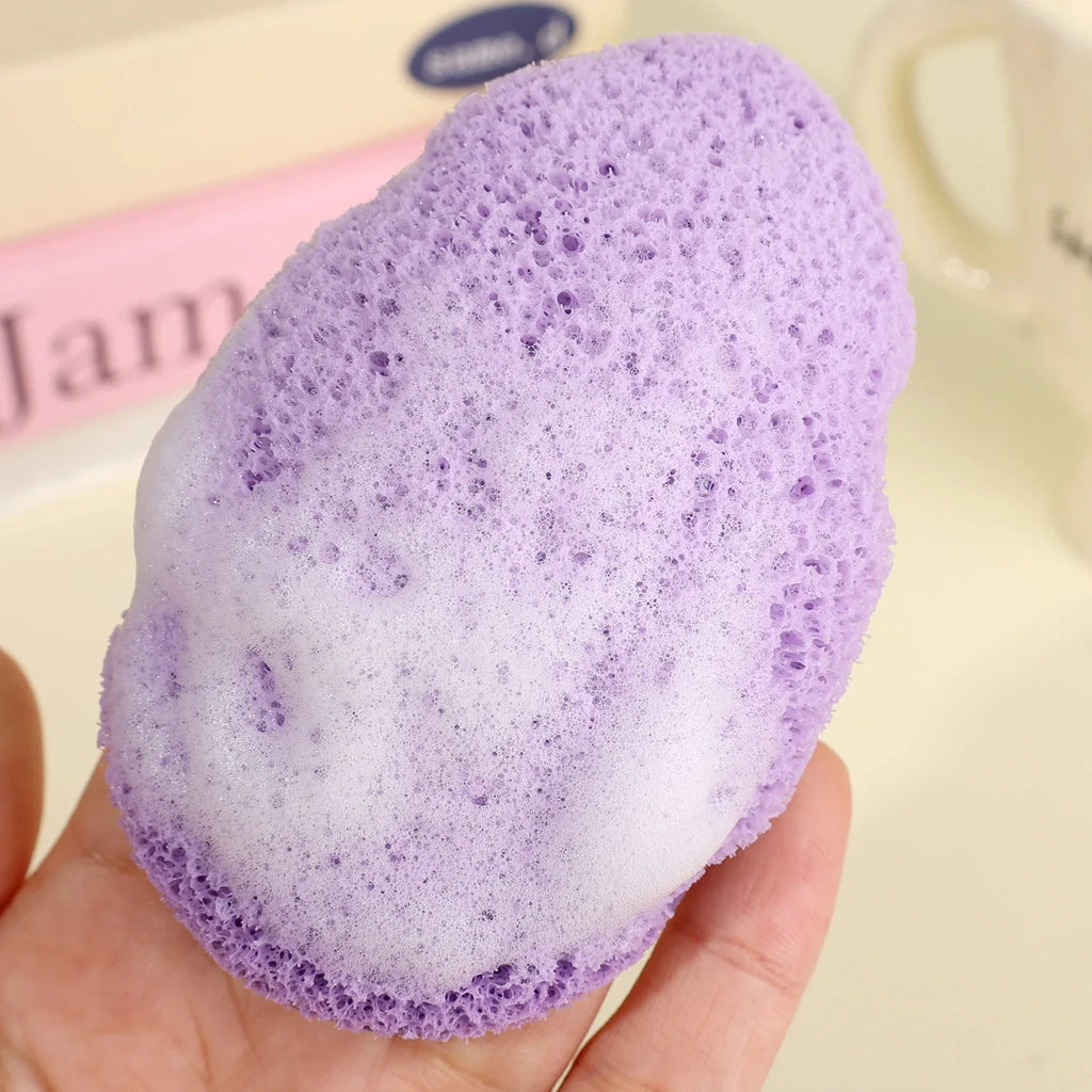 Exfoliating Face Cleansing Sponge Puff | Makeup Remover Face Cleansing Sponge PLUSH