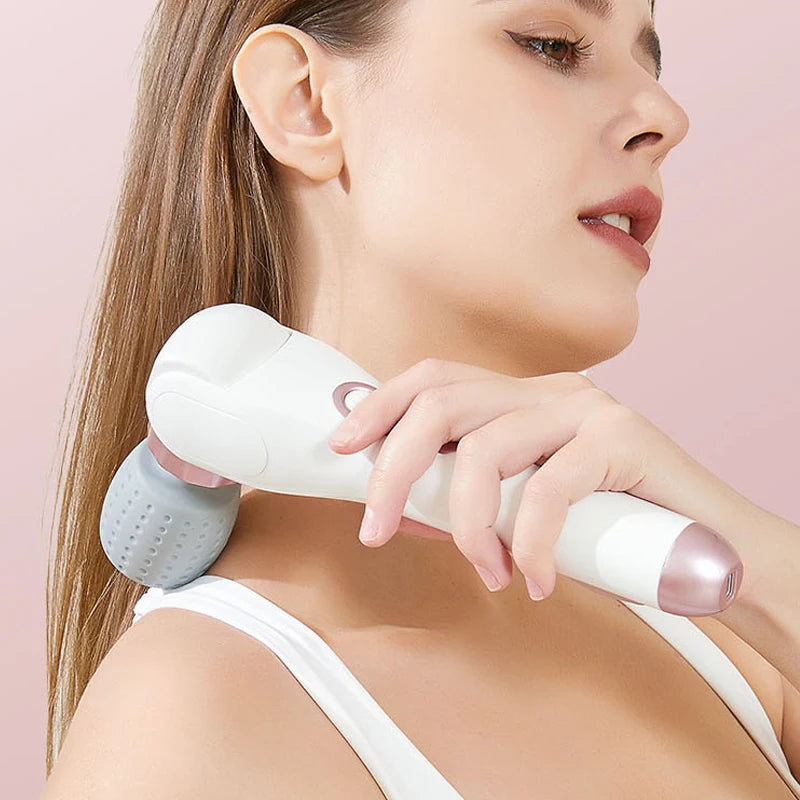 180° Rotating Handheld Massager USB Rechargeable | PLUSH Handheld Massager PLUSH