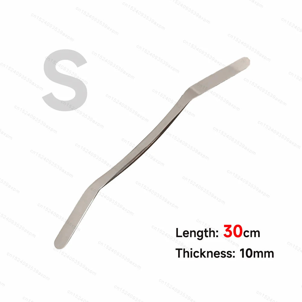 Stainless Steel Fascia Guasha Scraping Tool – Back & Body Fascia Scraping Tool PLUSH S 30cm 10mm