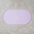 Non-Slip Waterproof Pet Food Mat for Cat & Dog Bowls Pet Feeding Mat PLUSH Purple