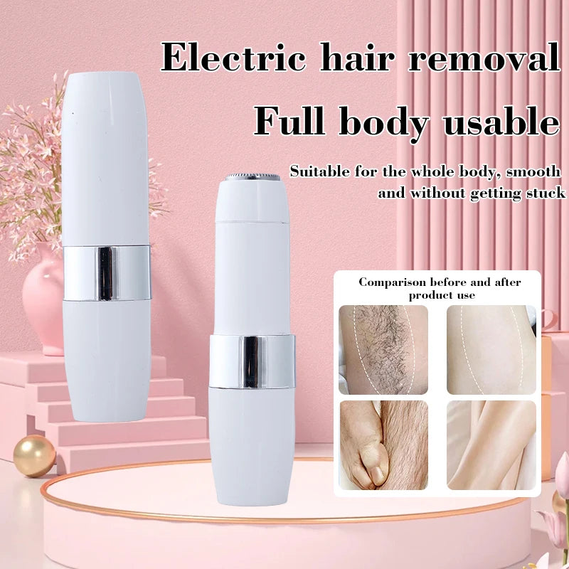 Women's Electric Facial & Body Hair Trimmer | Mini Shaver Electric Hair Trimmer PLUSH
