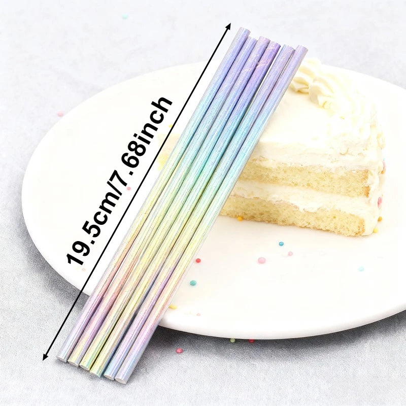 Disposable Paper Straws 25/50/100pcs – Party & Cocktail Straws Disposable Paper Straws PLUSH