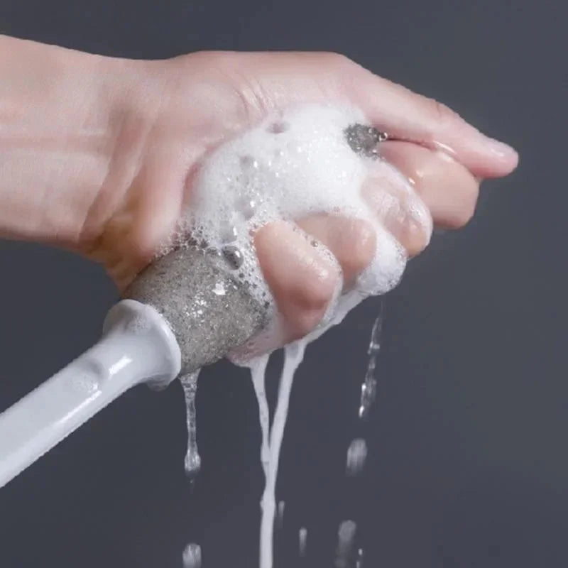Long Handle Sponge Bottle Brush – Kitchen Cleaning Tool Bottle Cleaning Brush PLUSH