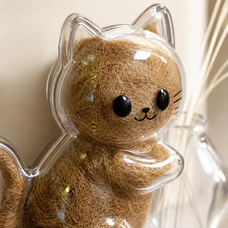 Cat Hair Keepsake Capsule Fridge Magnet – Pet Fur Collector Pet Keepsake Magnet PLUSH