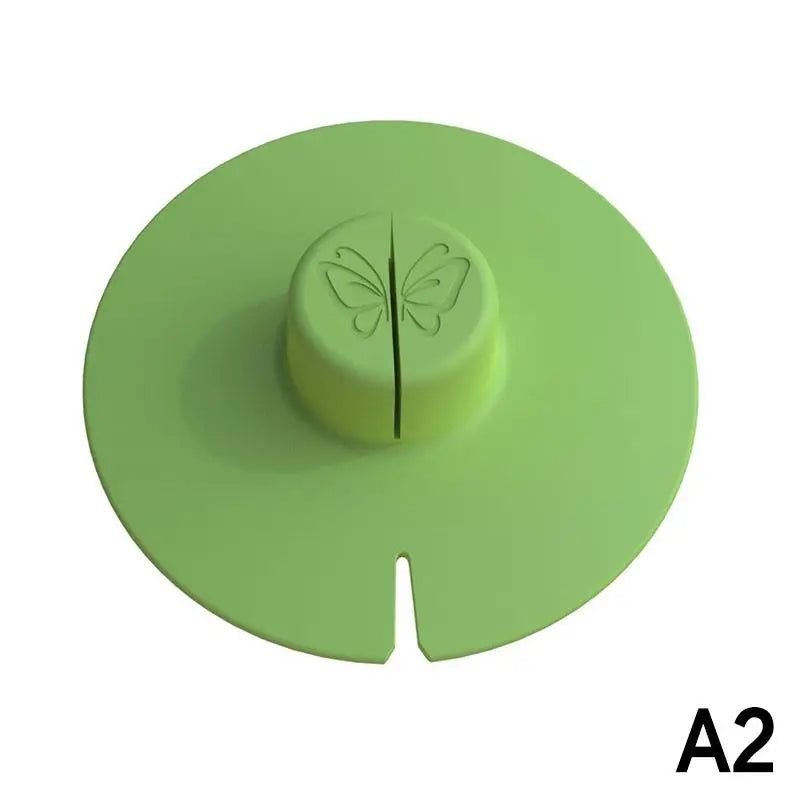 Silicone Tea Bag Holder Squeezer & Mug Lid – Reusable Set Tea Bag Holder PLUSH A2