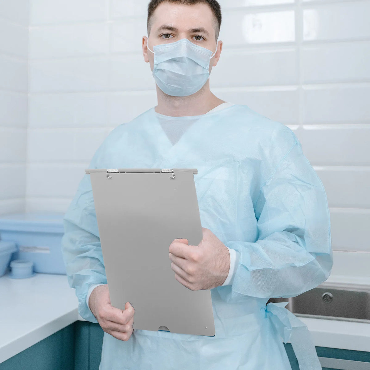 Nursing Clipboard Portable Plastic Writing & File Organizer Board Writing Clipboard PLUSH