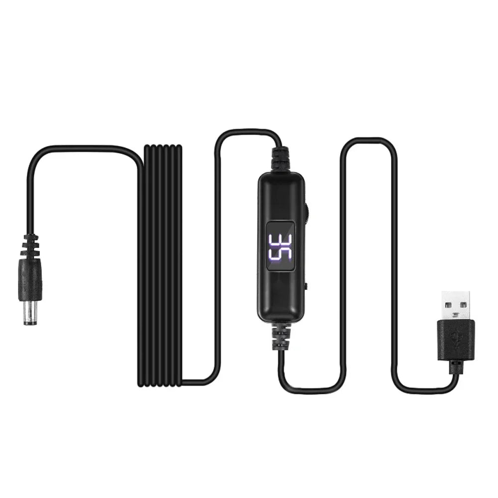 LED USB Power Cord for Nail Drill – Adjustable Speed & Direction Nail Drill Accessory PLUSH