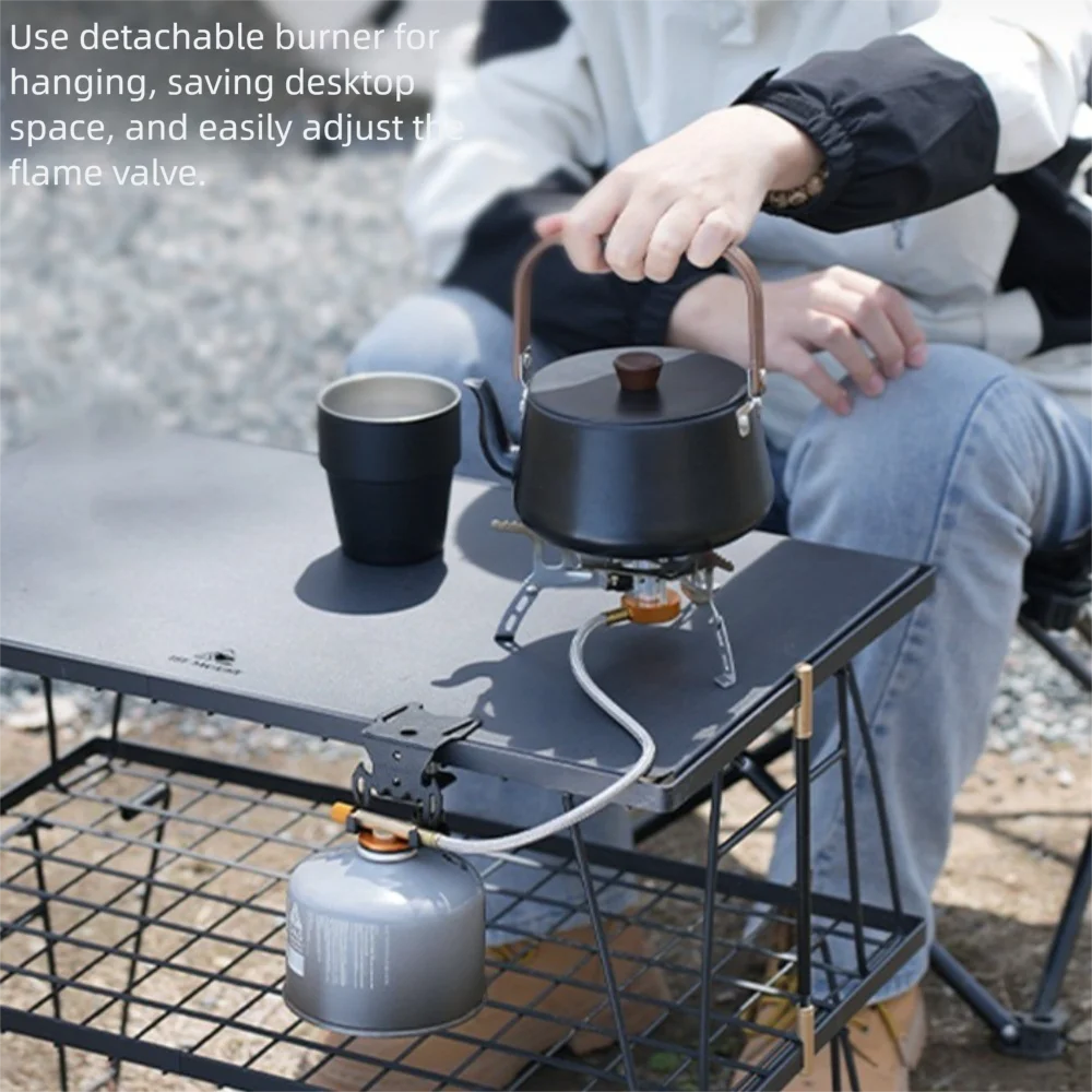 Heavy-Duty Gas Canister Hanging Hook – Camping Table Organizer Camping Canister Hook PLUSH