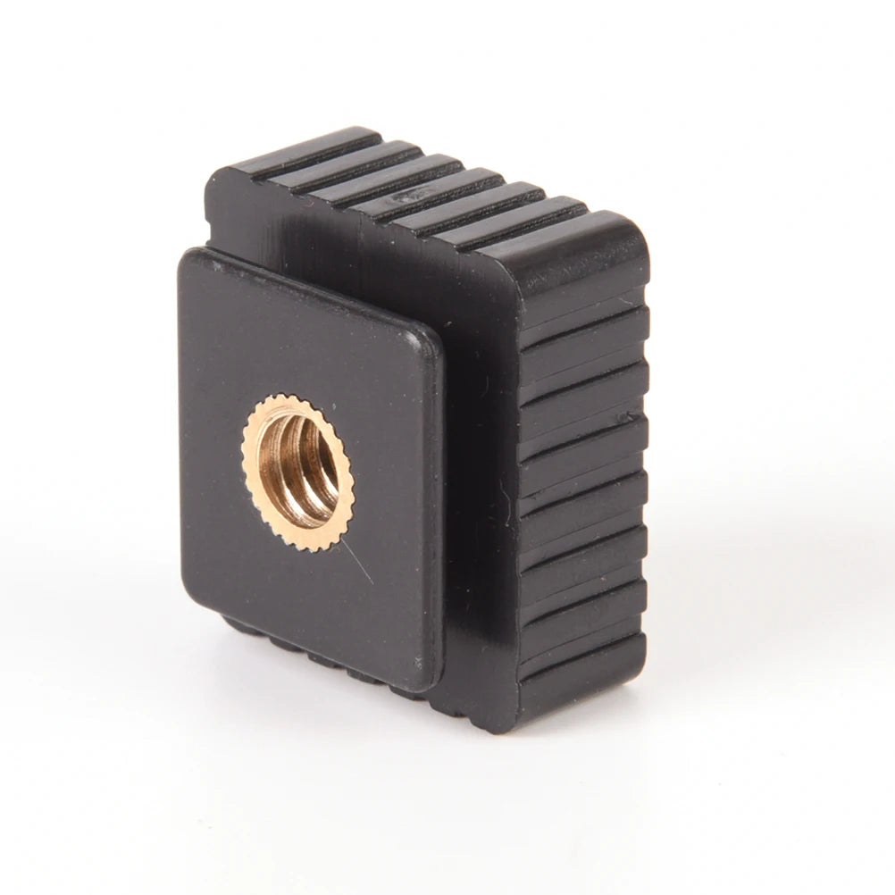 Metal Flash Hot Shoe to 1/4" Screw Tripod Mount Adapter DSLR Camera Mount Adapter PLUSH
