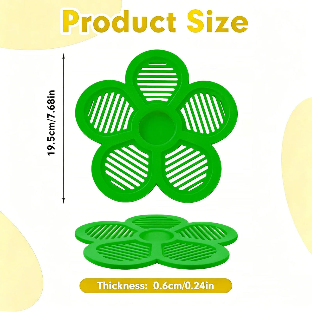 Floating Bee Island Waterer – Pollinator Drinking Tray Bee Waterer Station PLUSH Green