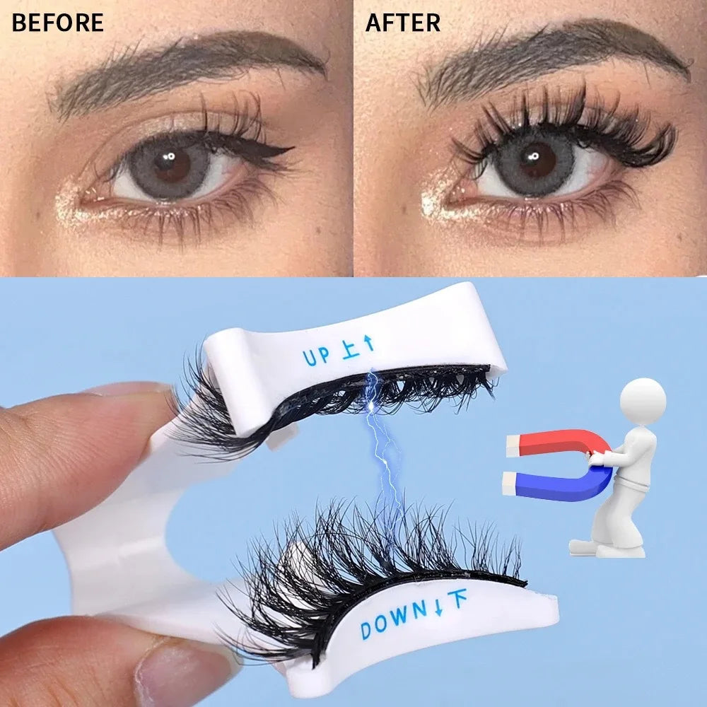 Magnetic Eyelash Applicator Clip – False Lash Tweezer Tool Eyelash Applicator Tool PLUSH Default Title