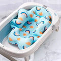 Foldable Baby Bath Seat Support Mat – Anti-Slip Tub Cushion Baby Bath Mat PLUSH 2