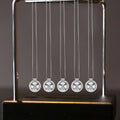 Newton's Cradle 5-Ball 18mm Steel Pendulum Physics Desk Toy Physics Desk Toy PLUSH Default Title