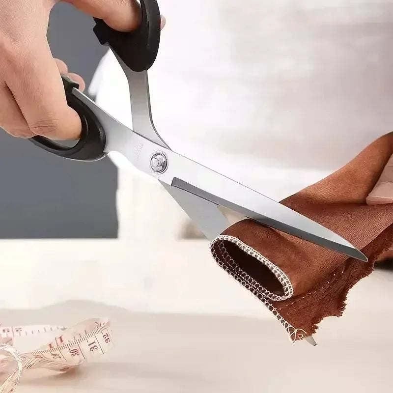 Stainless Steel Tailor's Scissors 8" & 10" | Fabric Shears Tailor's Scissors PLUSH