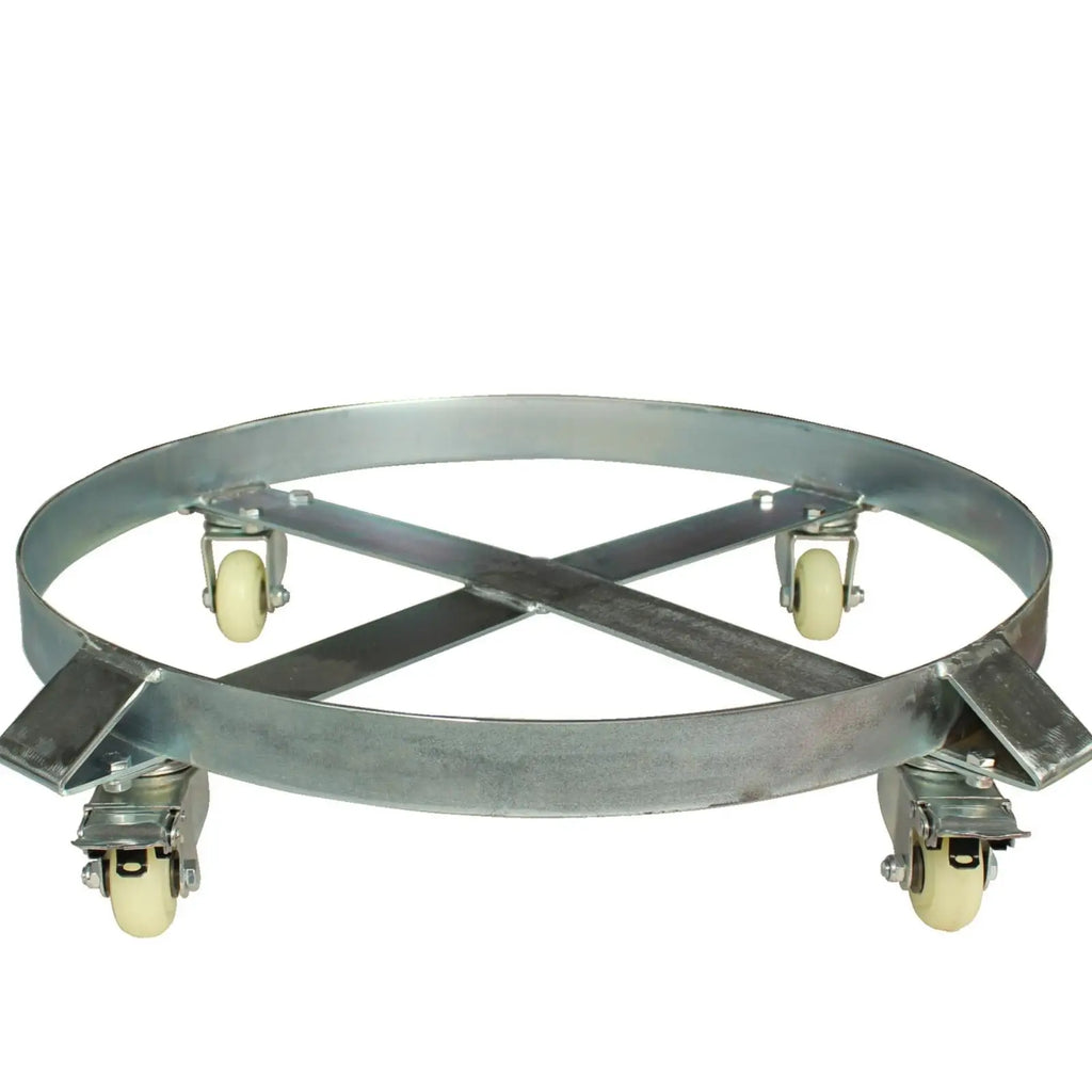 Drum Dolly with Swivel Casters – Heavy-Duty Steel Moving Base Drum Dolly PLUSH Default Title