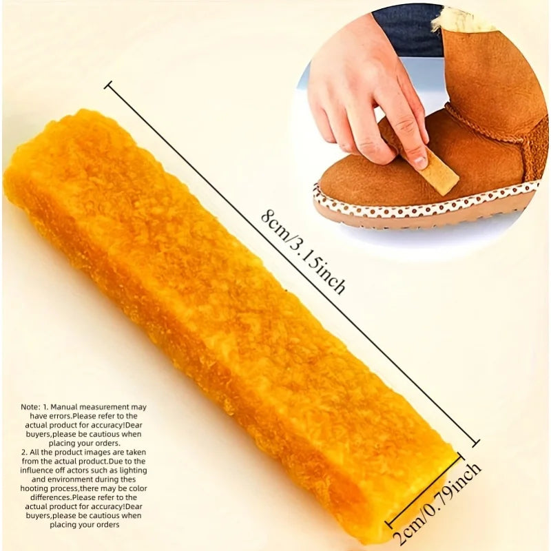 Suede & Nubuck Leather Cleaning Eraser for Shoes & Bags Leather Cleaning Eraser PLUSH