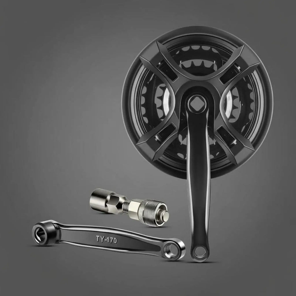 Square Hole Bicycle Crank Arm Set 42T – Mountain & Road Bike Bicycle Crankset PLUSH