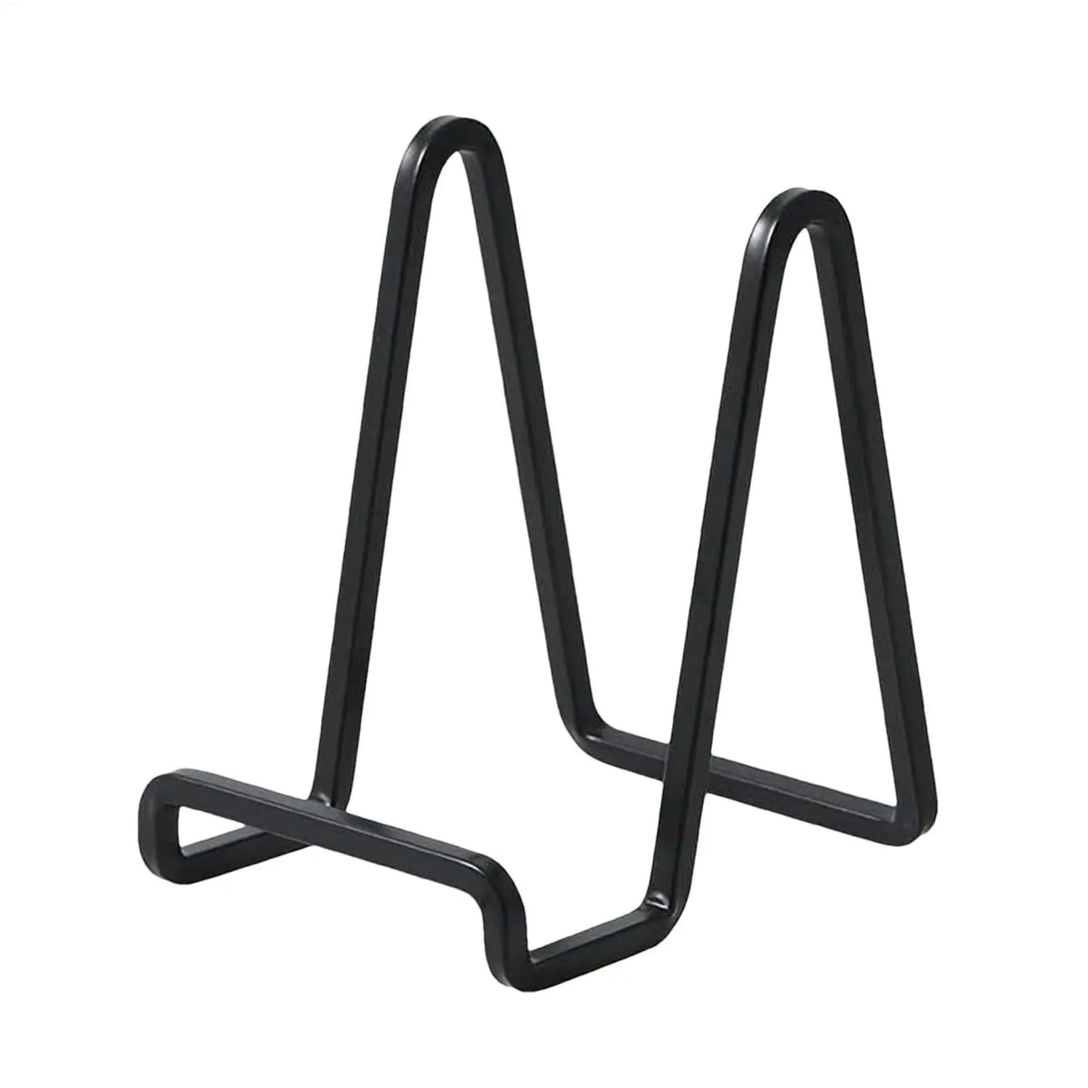 Black Metal Display Stand for Plates, Frames & Books Display Stand PLUSH