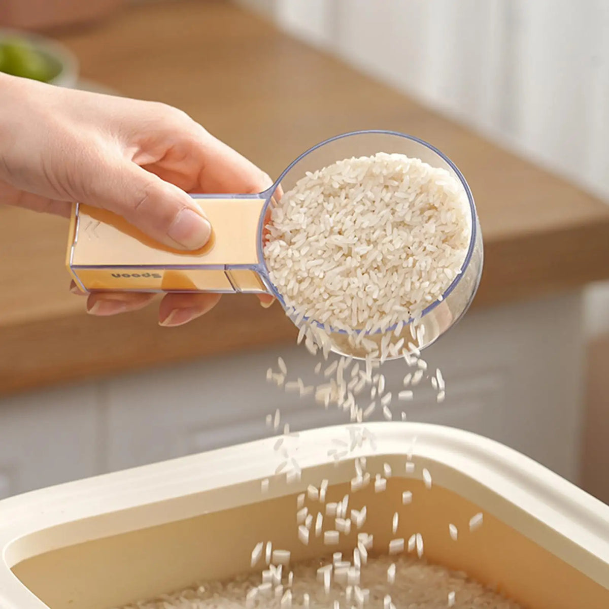 Multifunctional Plastic Measuring Spoon – Kitchen & Baking Measuring Spoon PLUSH