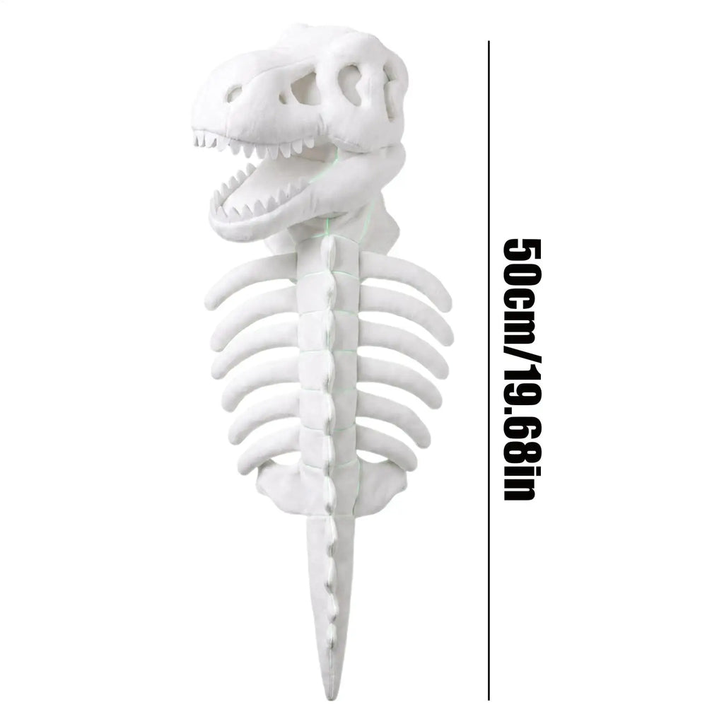 Glowing Dinosaur Skeleton Costume for Cats & Small Dogs Pet Costume PLUSH