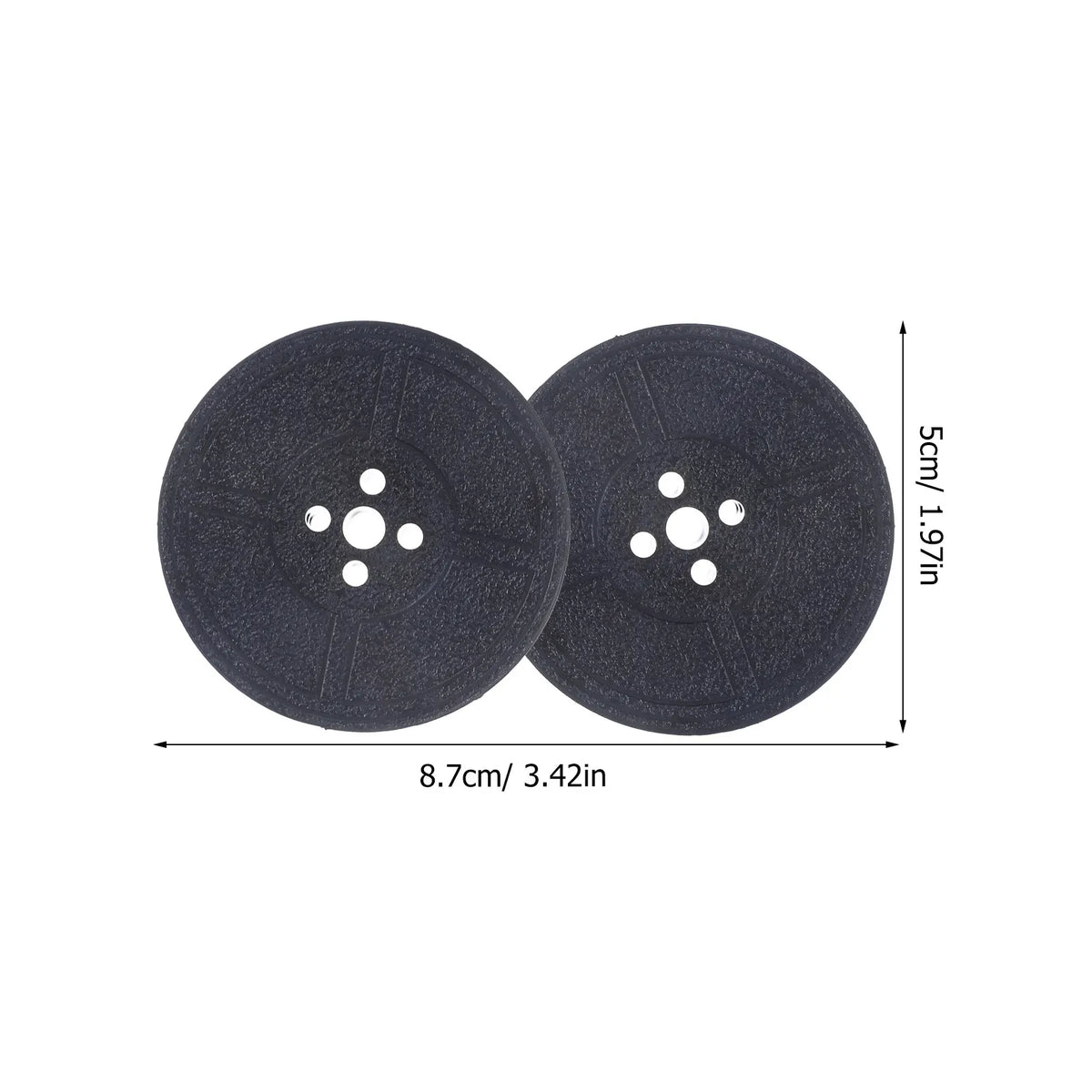 Universal Nylon Typewriter Ribbon – Twin Spool Replacement Typewriter Ribbon PLUSH