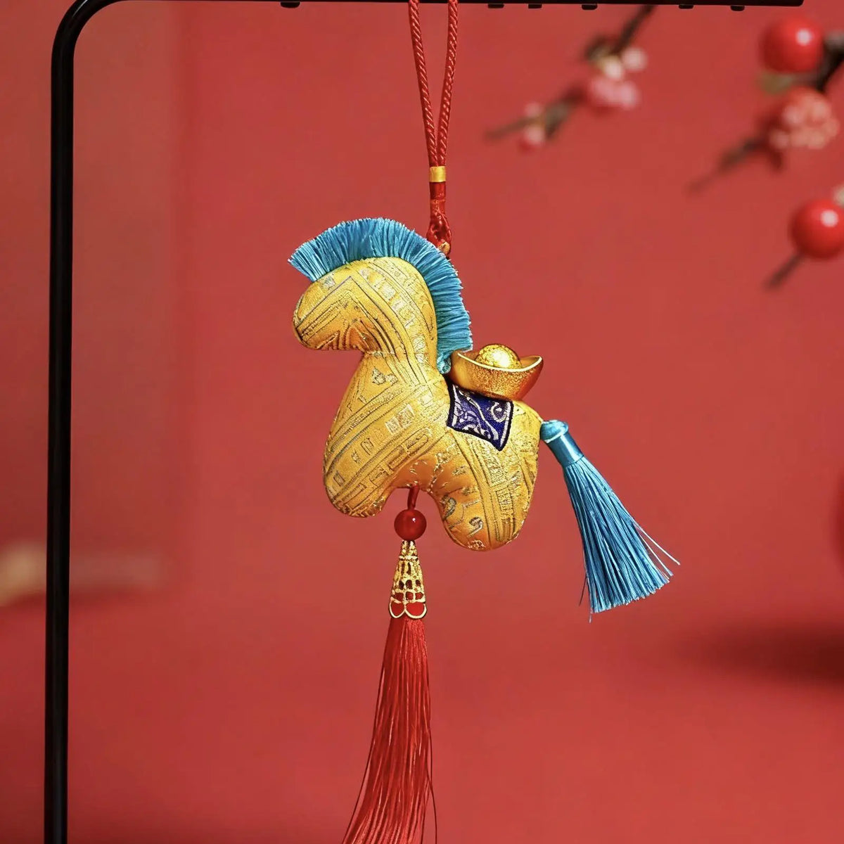 Year of the Horse Plush Pendant | Chinese New Year 2026 Charm Plush Keychain Charm PLUSH