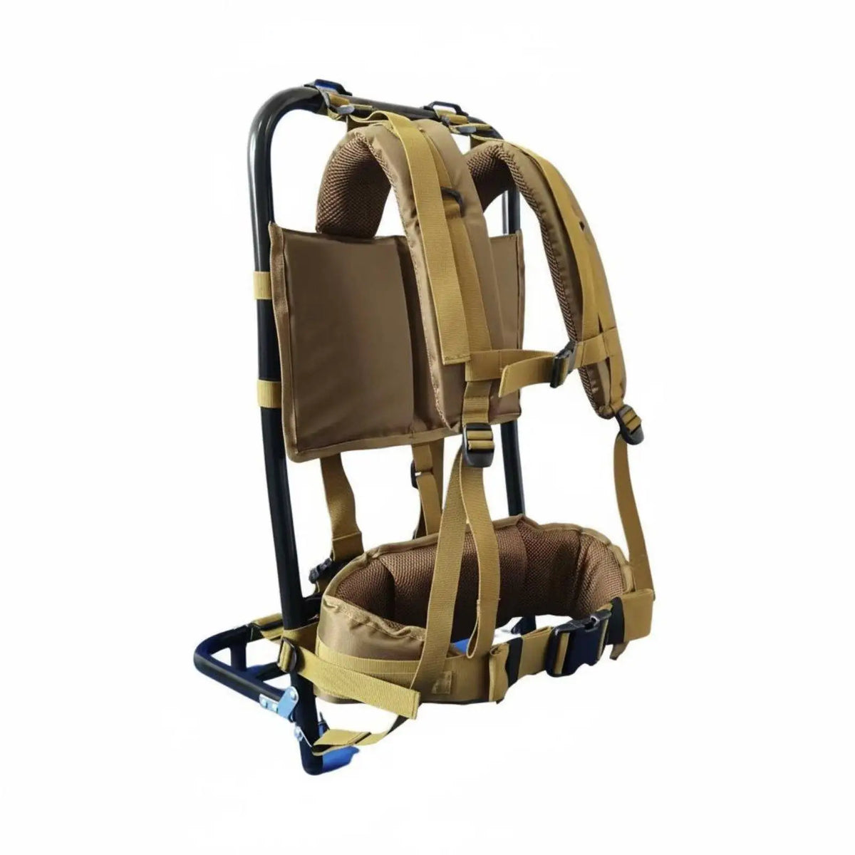 Aluminum Foldable Hiking Frame | 1000D Nylon Backpack Carry Base Hiking Backpack Frame PLUSH