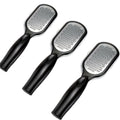 Stainless Steel Foot File & Callus Remover with Splash Guard Foot File Rasp PLUSH 3 PCS