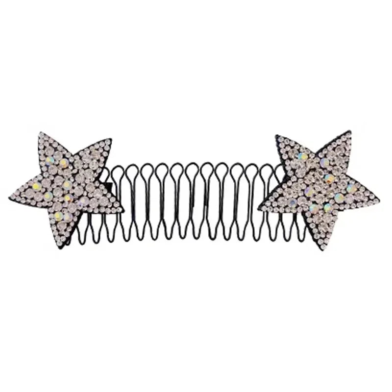 Invisible Bang Fix Comb & Star Hairpins – Hair Styling Tools Hair Styling Accessory PLUSH