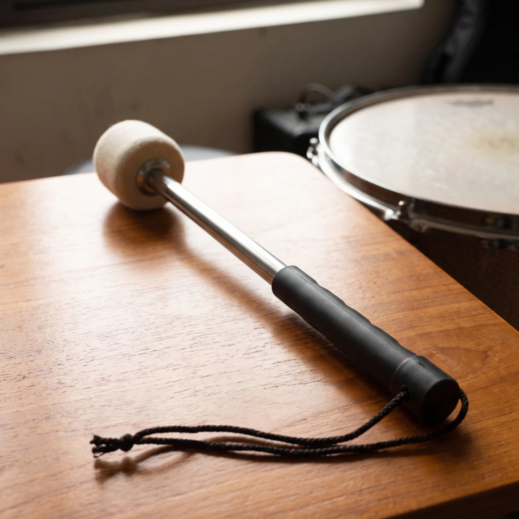 Felt Head Drum Mallet – Non-Slip Marching Drumstick Drum Mallet PLUSH
