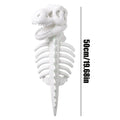 Glowing Dinosaur Skeleton Costume for Cats & Small Dogs Pet Costume PLUSH 50cm