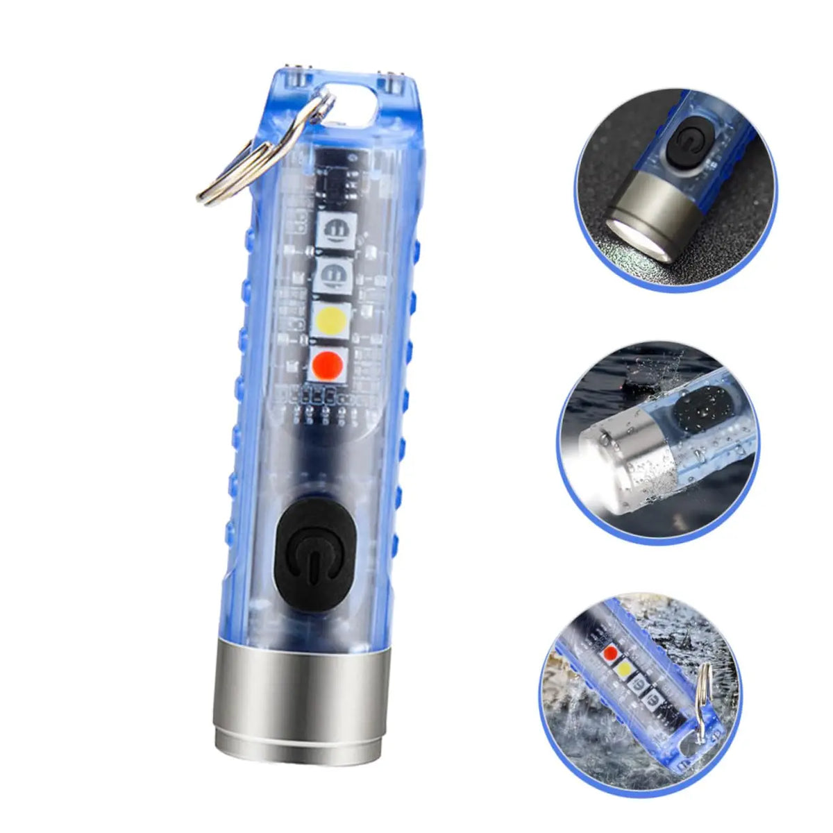 Mini USB Rechargeable LED Flashlight – Magnetic & Waterproof LED Flashlight PLUSH