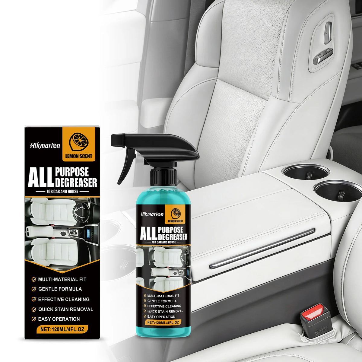 Hikmarion Multi-Purpose Degreaser – Car & Home 120ml Multi-Purpose Degreaser PLUSH