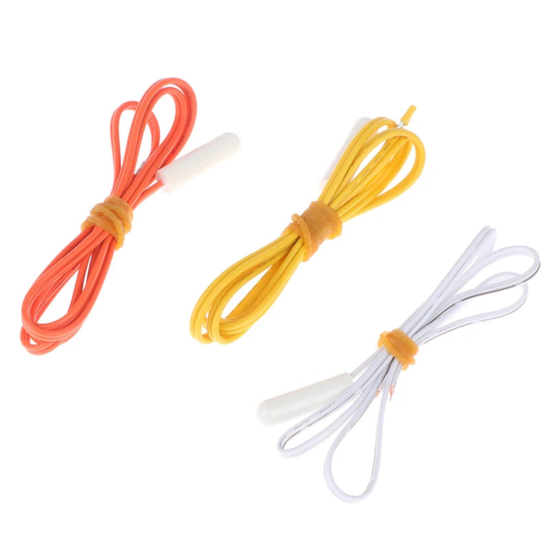 NTC Thermistor Fridge Sensor 2.1K/5K/10K – Thermostat Replacement Temperature Sensor PLUSH