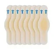 Gel Heel Protector Patches – 5pc Hydrocolloid Blister Pads Heel Blister Pads PLUSH 6 1.7cm S